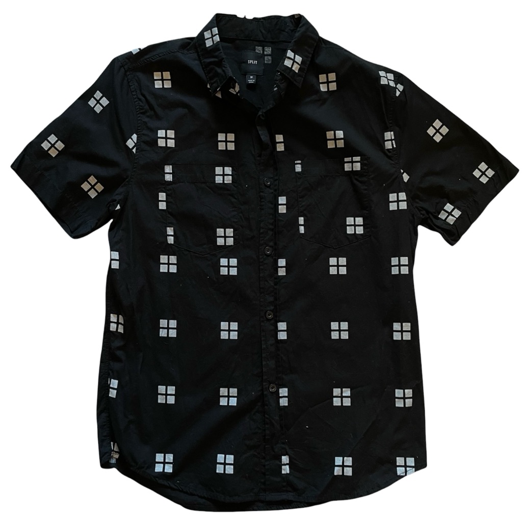 Split S/S Button Up